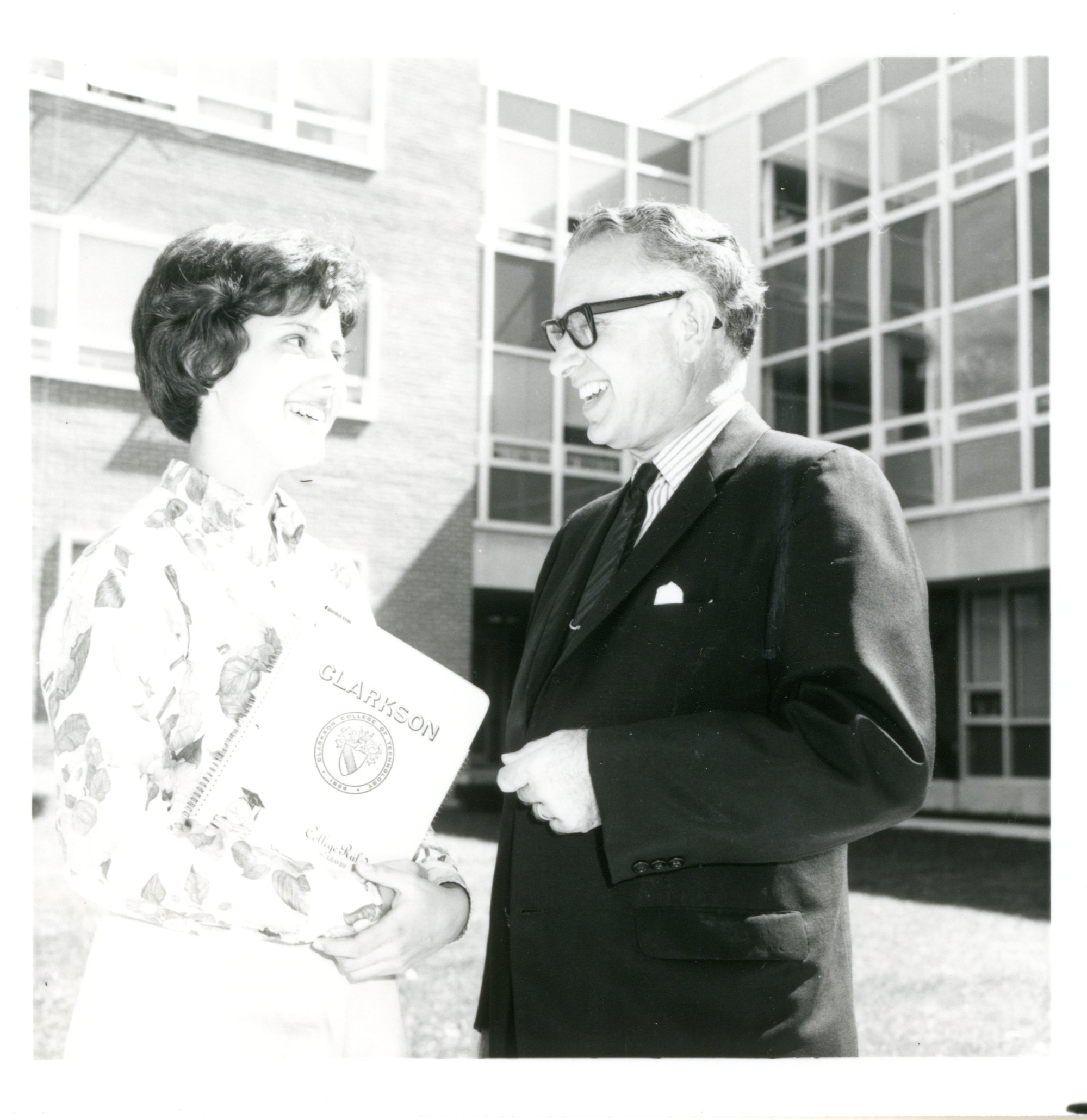 Coed with the President, 1964
