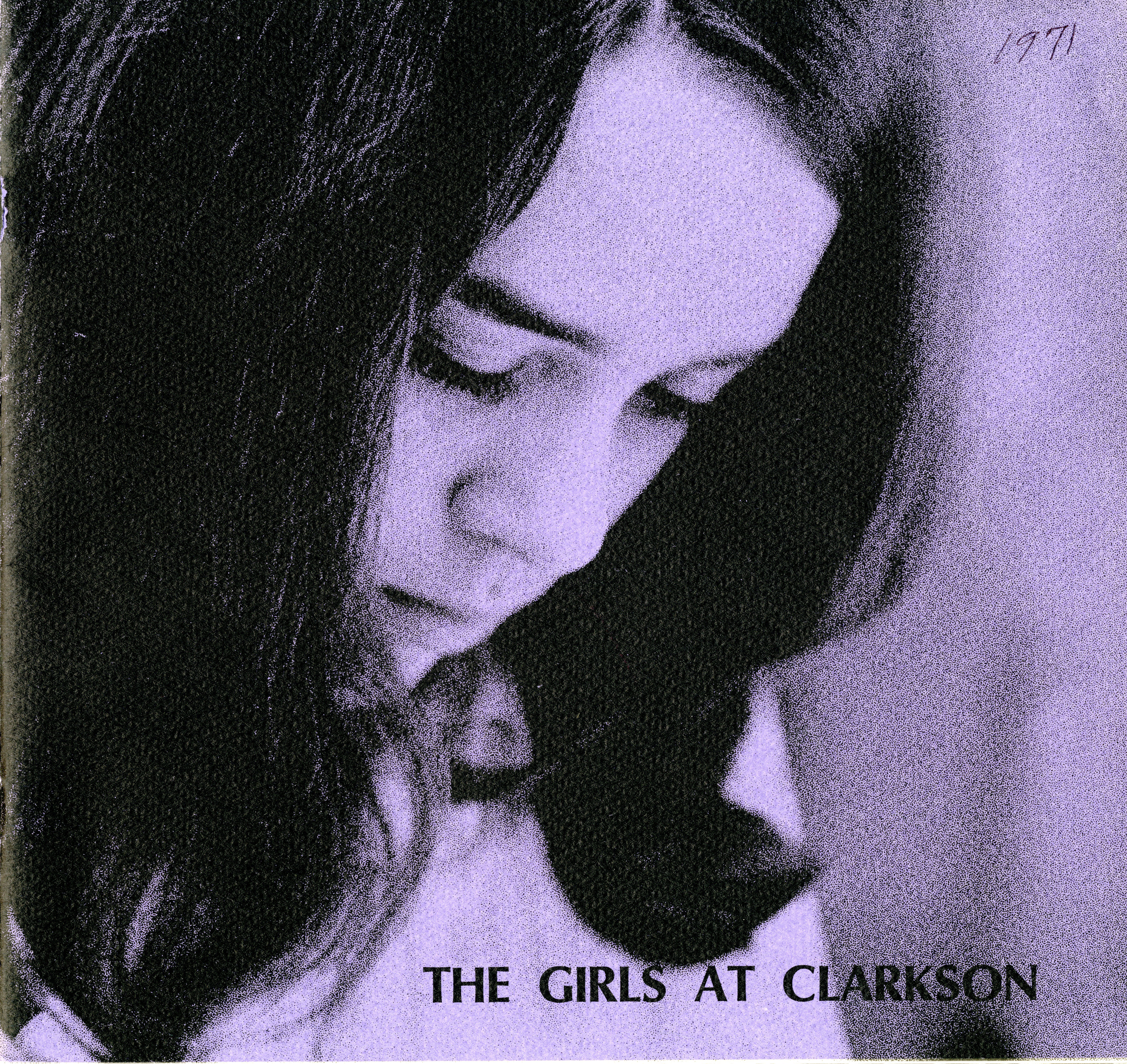 Cover of <i>The Girls at Clarkson,</i> a 1971 promotional pamphlet